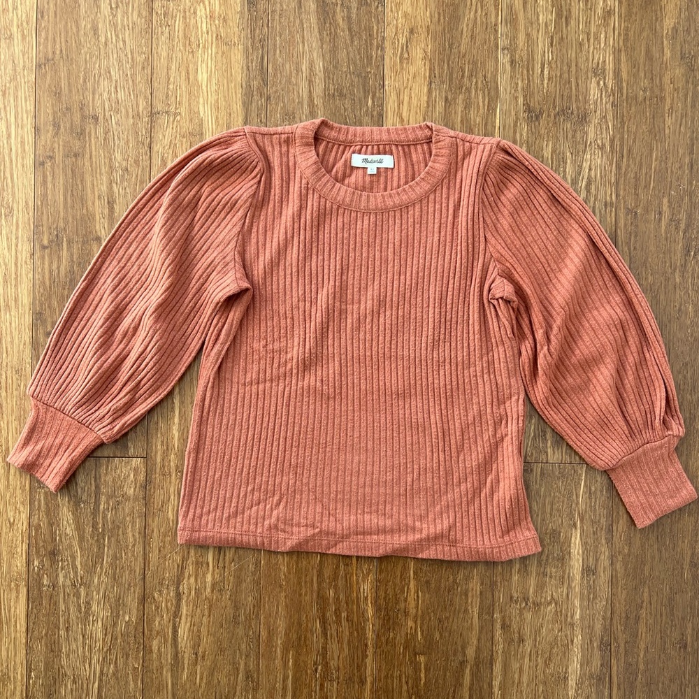 Madewell Ribbed Top size XS